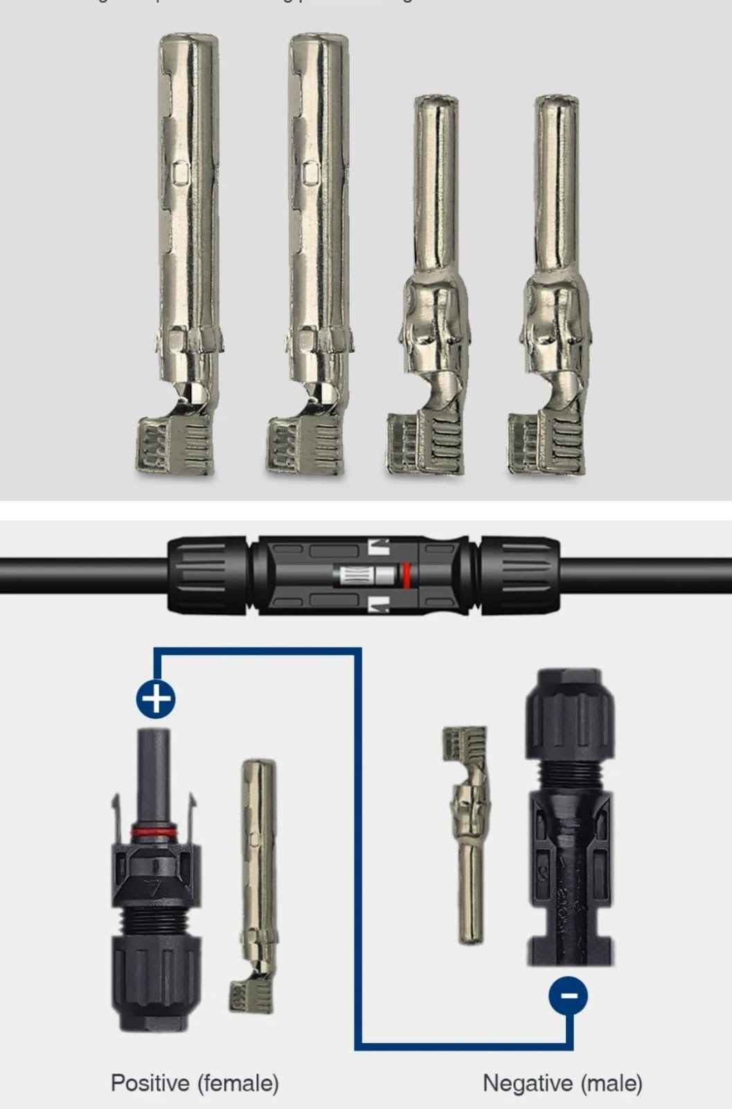 MC4 Connector Male And Female (PACK OF 50) - image 2