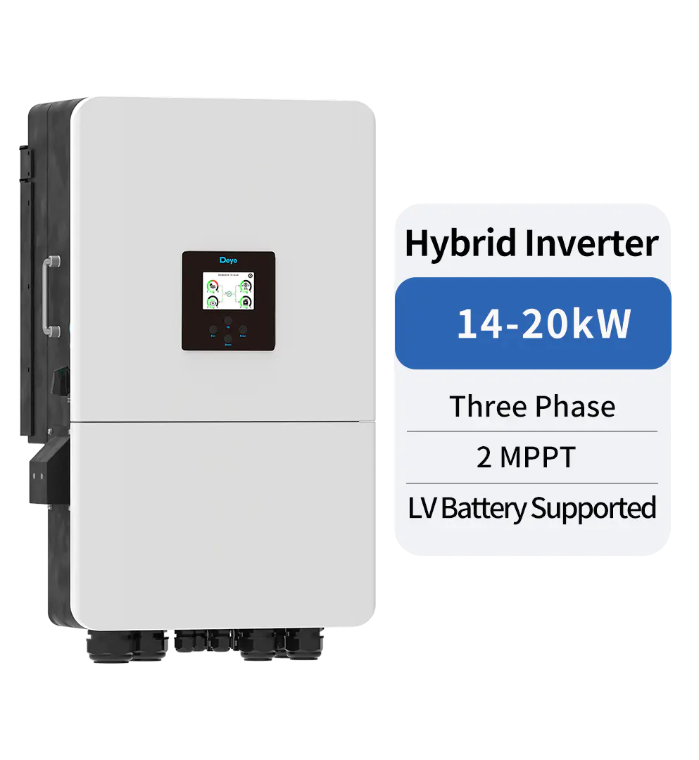Deye 20kW Hybrid Inverter 3P (LV) v2 - image 2