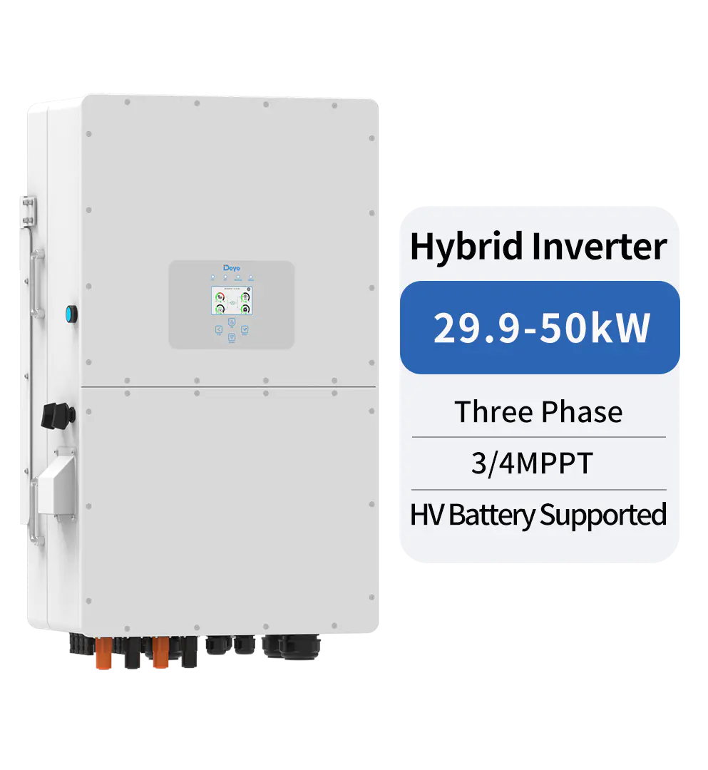 Deye 50kW Hybrid Inverter - 3P HV - image 2