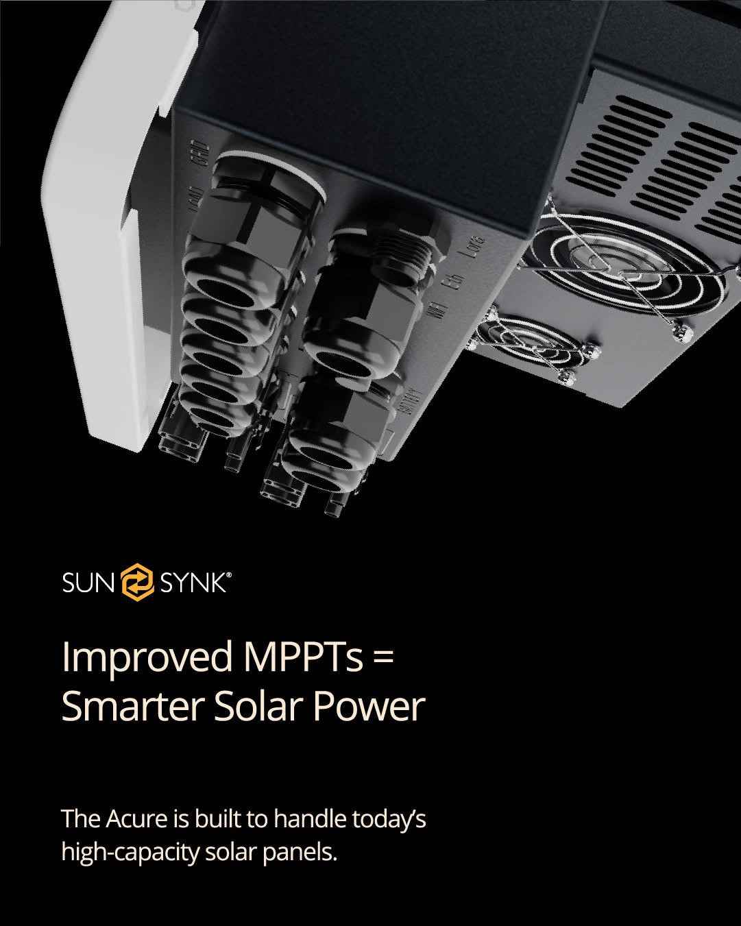 Sunsynk Acure 8 kW Hybrid Inverter – 48 VDC 1-Phase - image 2
