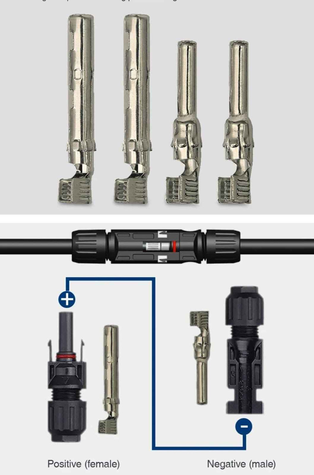MC4 Connector Male And Female (PACK OF 10) - image 2