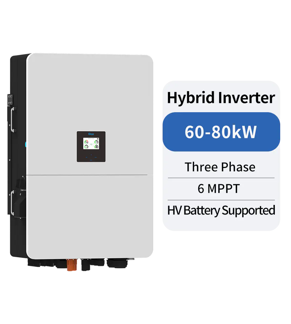 Deye 80kW Hybrid Inverter - 3P HV - image 2