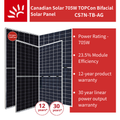 Canadian Solar 705W Bi-Facial (Double Glass) N-Type
