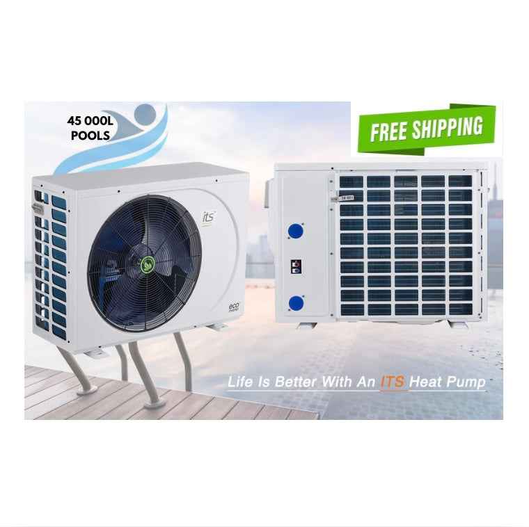 ITS 14.5kW Inverter Pool Heat Pump White or Black 29kW Combo - image 7
