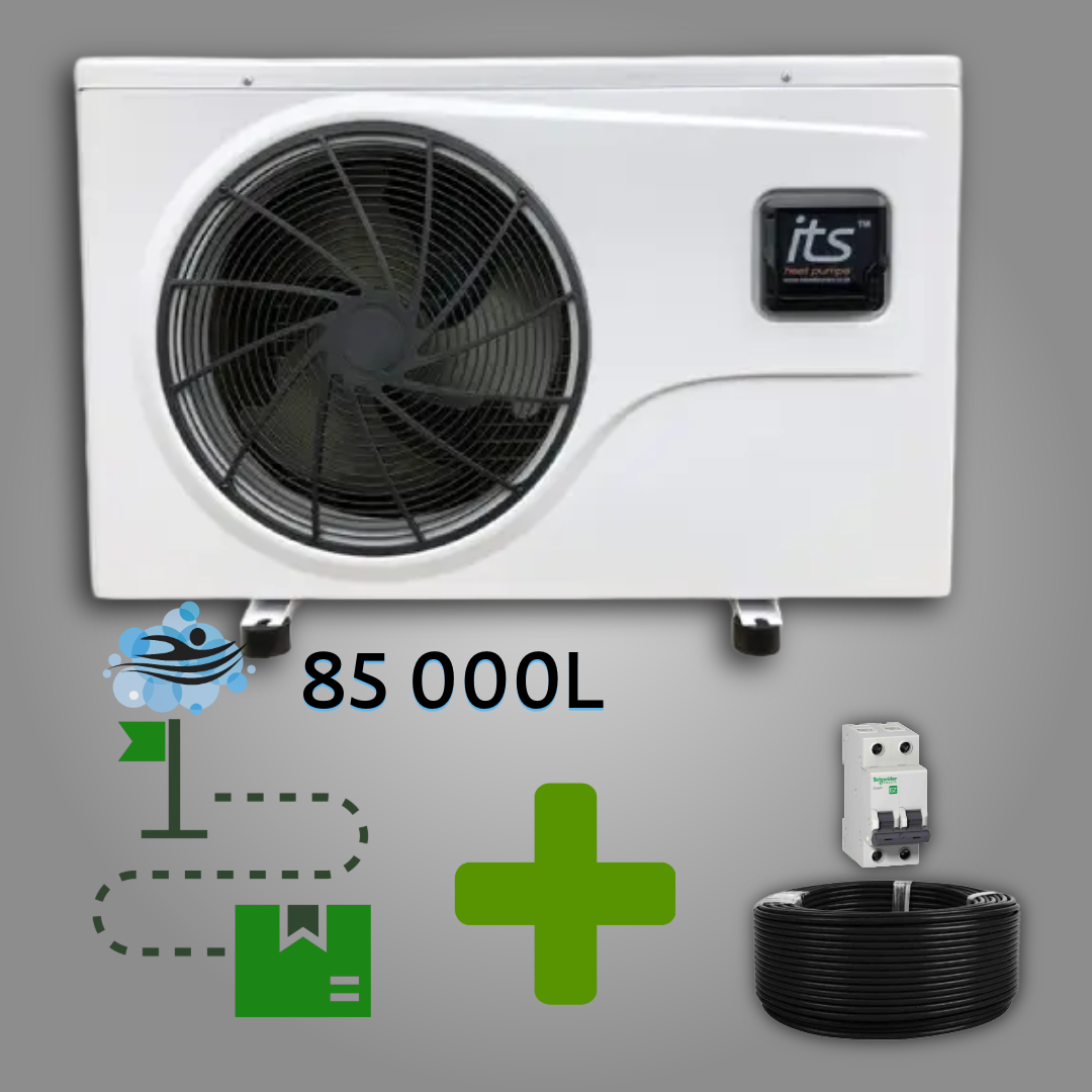 ITS 28KW Inverter Pool Heat Pump 3Phase + Extras