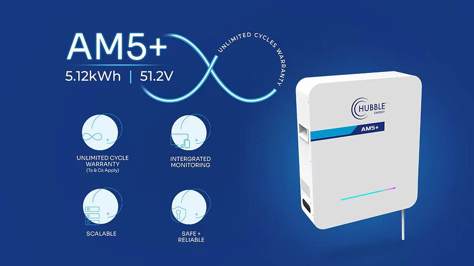 Hubble AM5+ 5.1kWh Lithium Battery - image 2