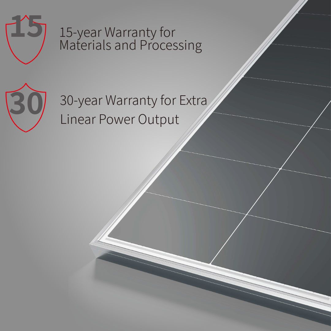 LONGi 640W HPBC monofacial anti-shading solar panel - image 3