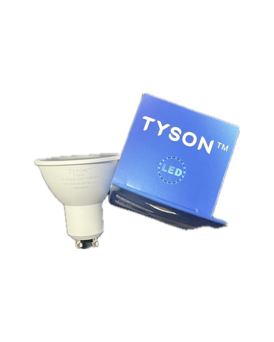 TYSON GU10 LED BULB 5W - 105LM/W - New Regulation