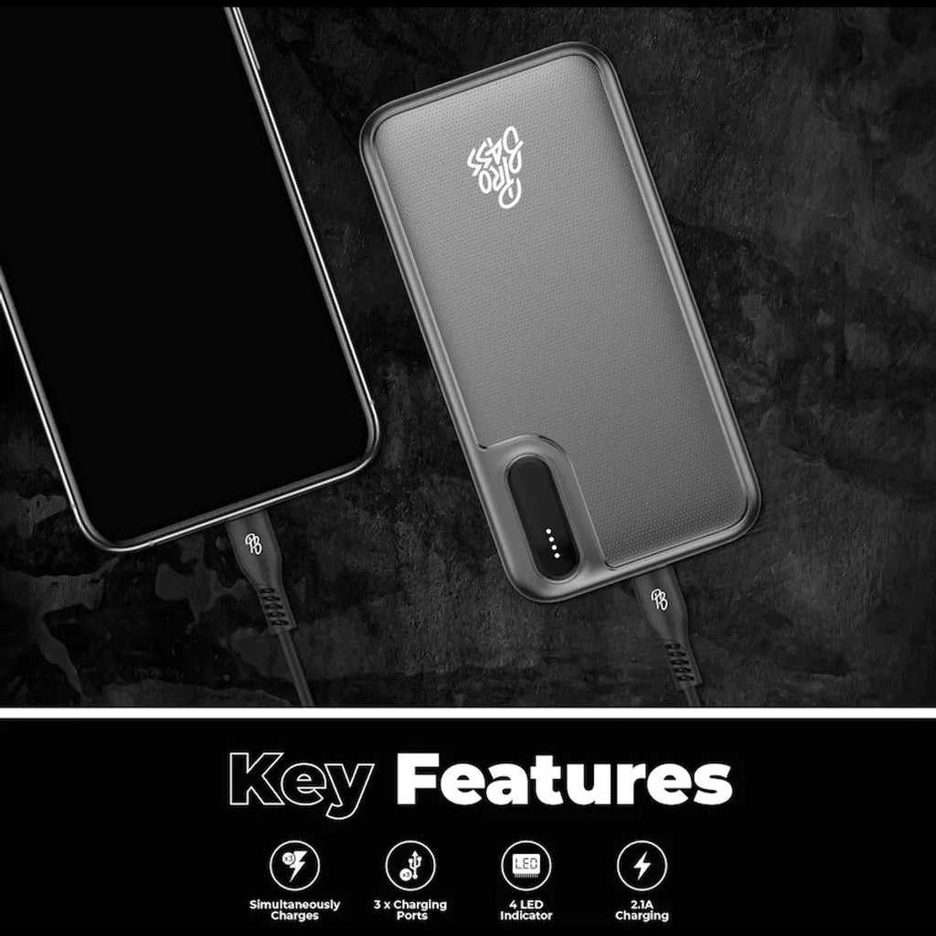 Pro Bass ChargeMax Series 20000mAh Power Bank