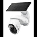 Solar-Powered Pan/Tilt Security Camera Kit
