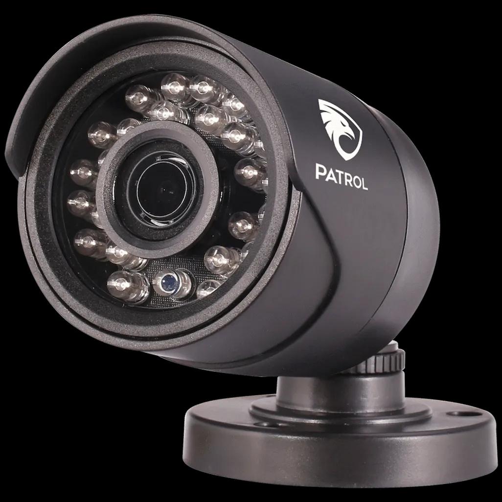 Patrol 1080P Bullet Camera - Black