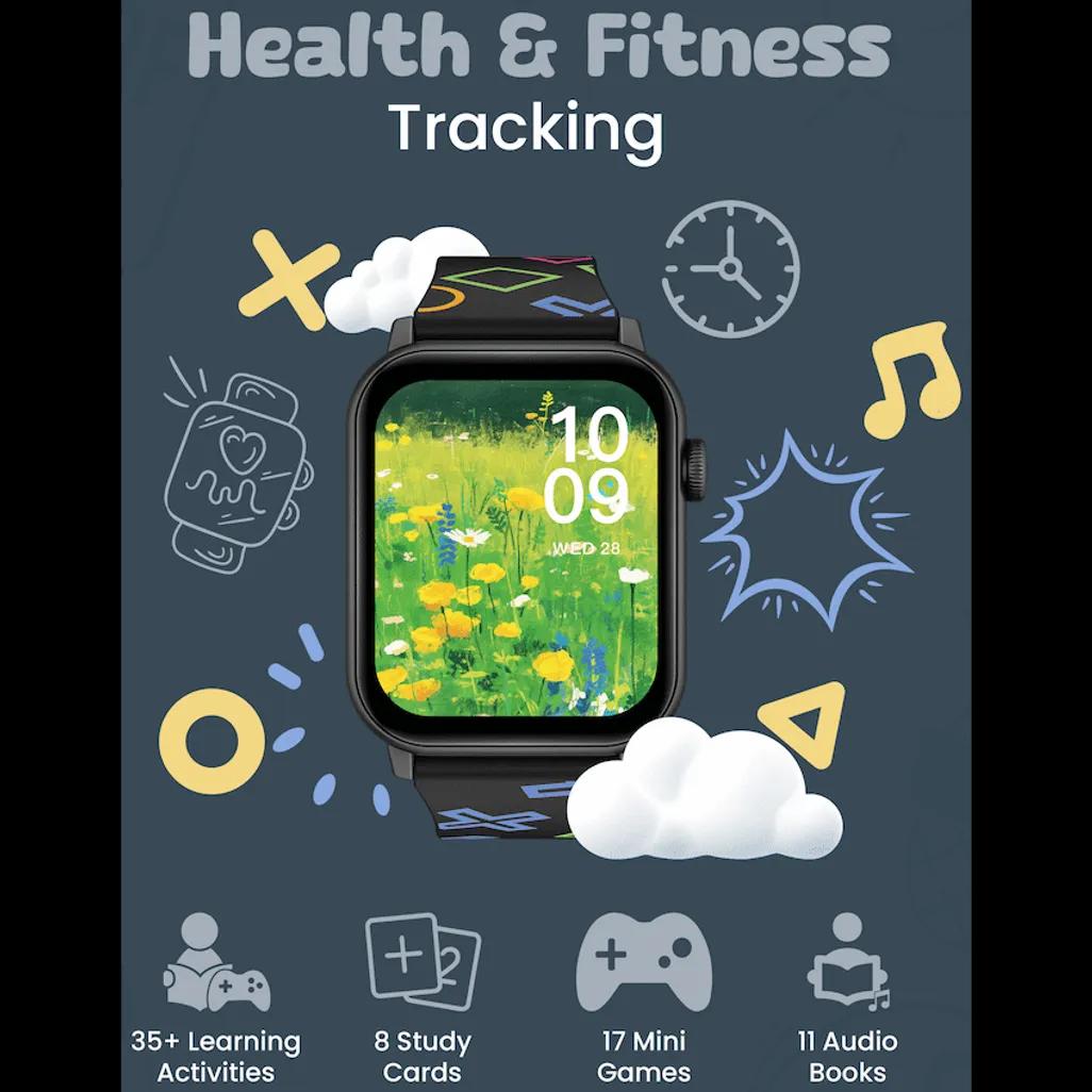 Volkano Fizz Series Kids Smartwatch - Black