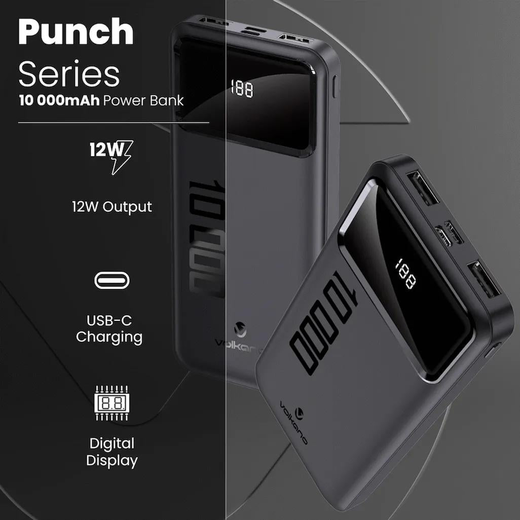 Volkano Punch Series 10000mah Power Bank