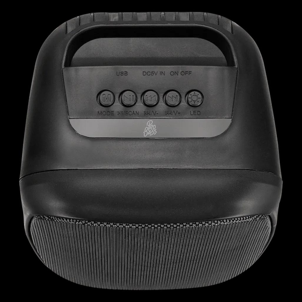 Pro Bass BlastWave Series BT Mini Speaker - Black