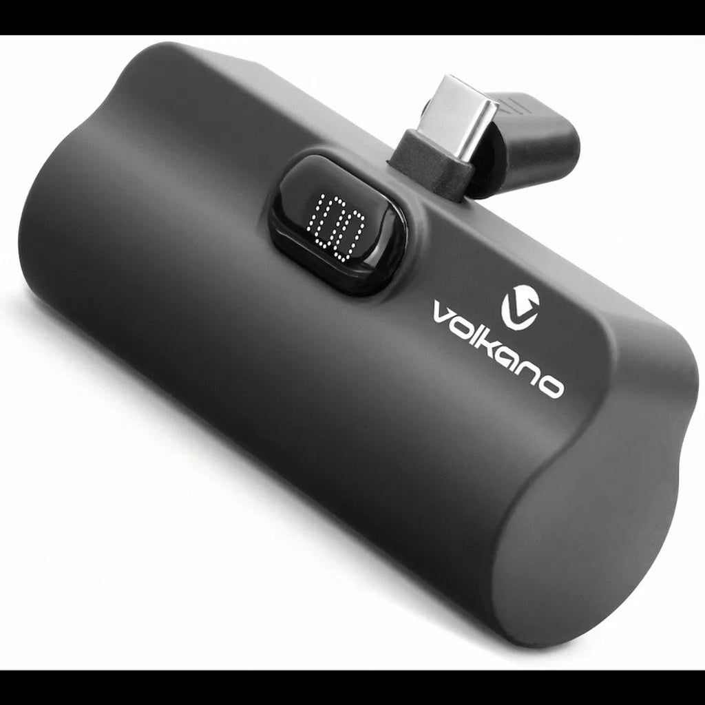 Volkano Relief Pro Power Bank - 5000mAh Type-C Direct Plug-In