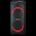 Volkano Helios Series Dual 8 inch Party Speaker with Microphone & Light Effects