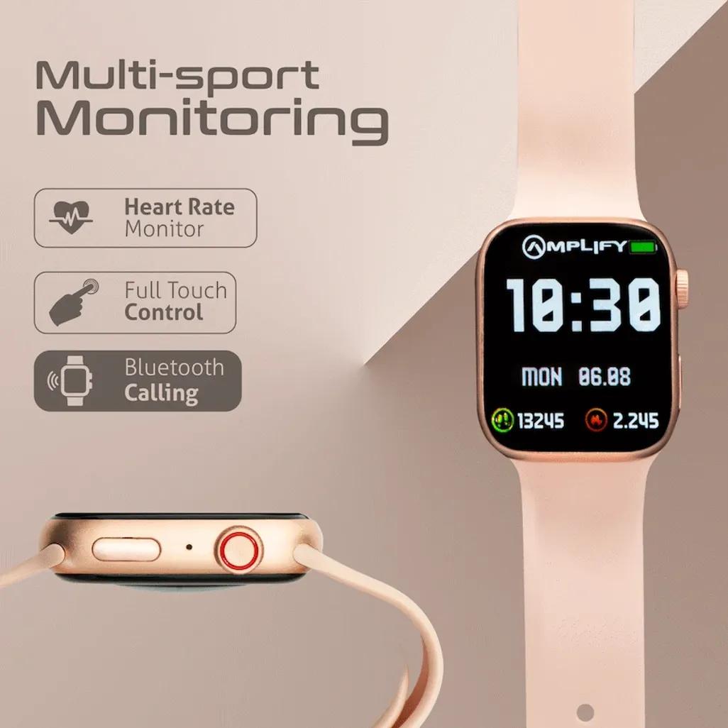 Amplify Challenge Series Square Smartwatch - Gold