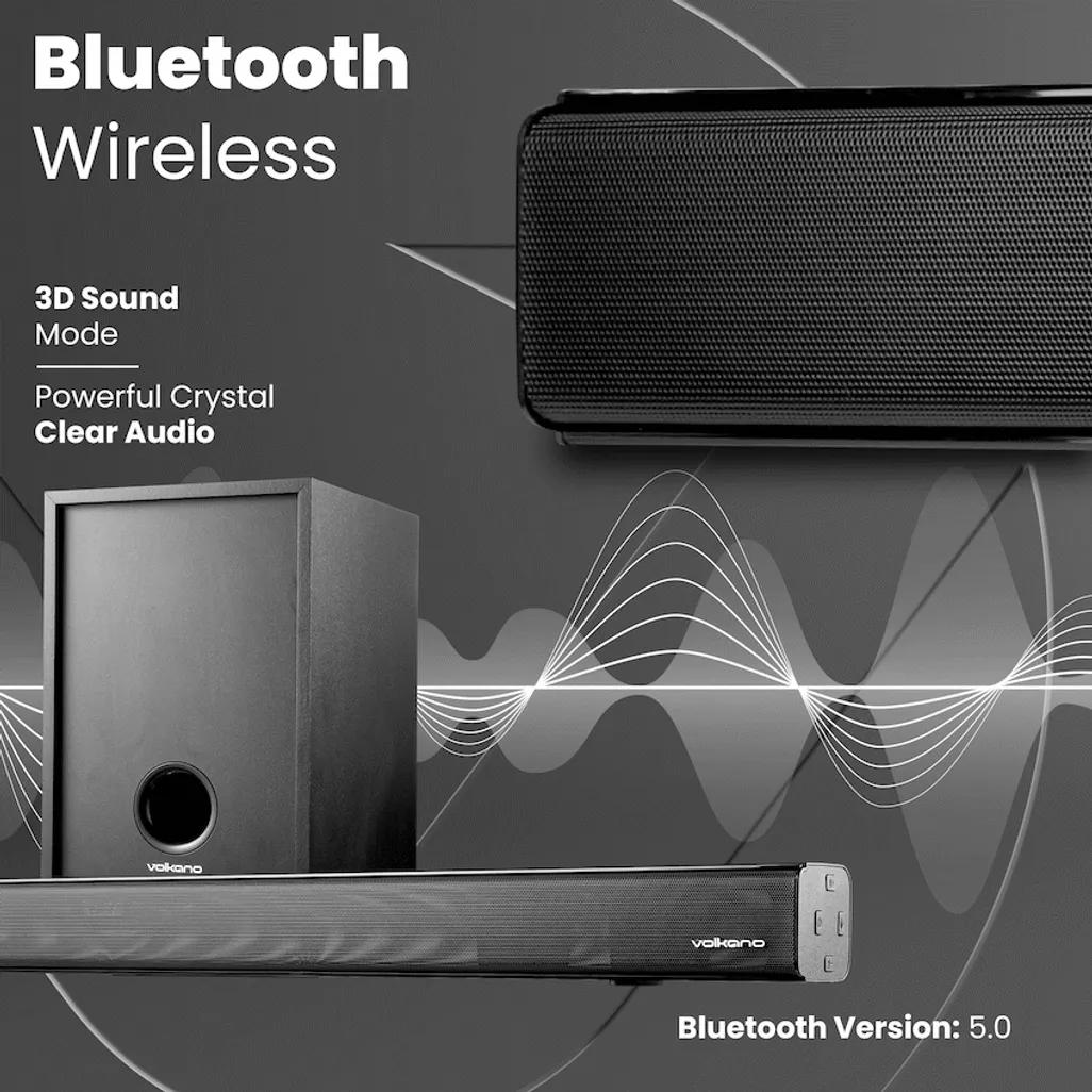 Volkano Turbulent Series 80w 2.1 Soundbar