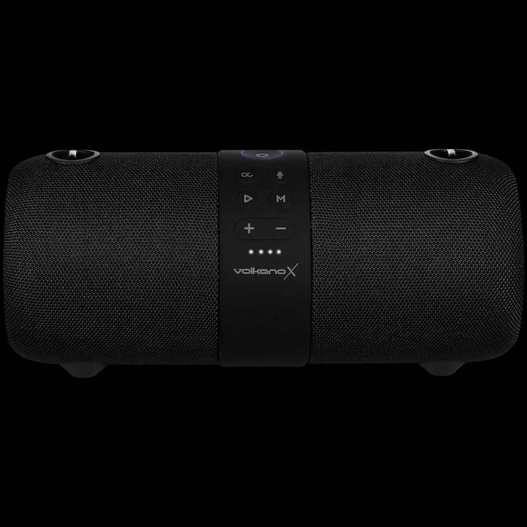 VolkanoX Python Series Bluetooth Speaker - Black