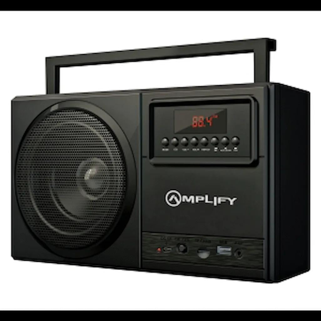 Amplify Tuner Series Bluetooth Radio - Black