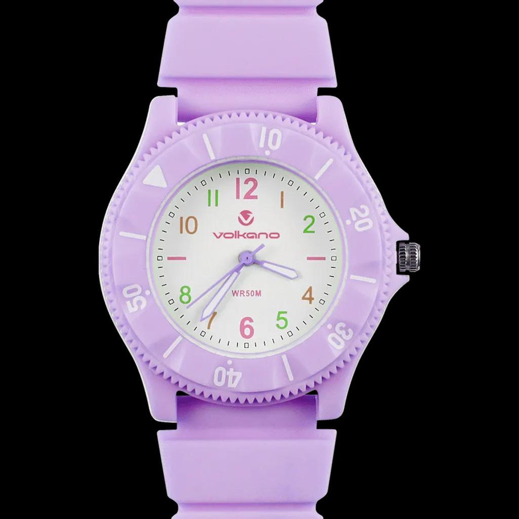 Volkano Mallow Series Kids Analogue Watch - Purple