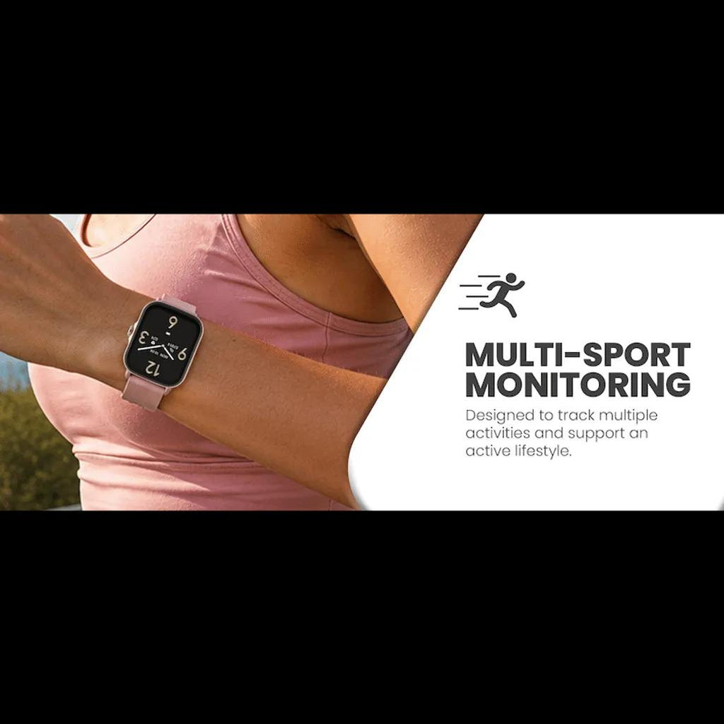 Volkano Active Tech Serene series Watch with heart rate monitor - Gold