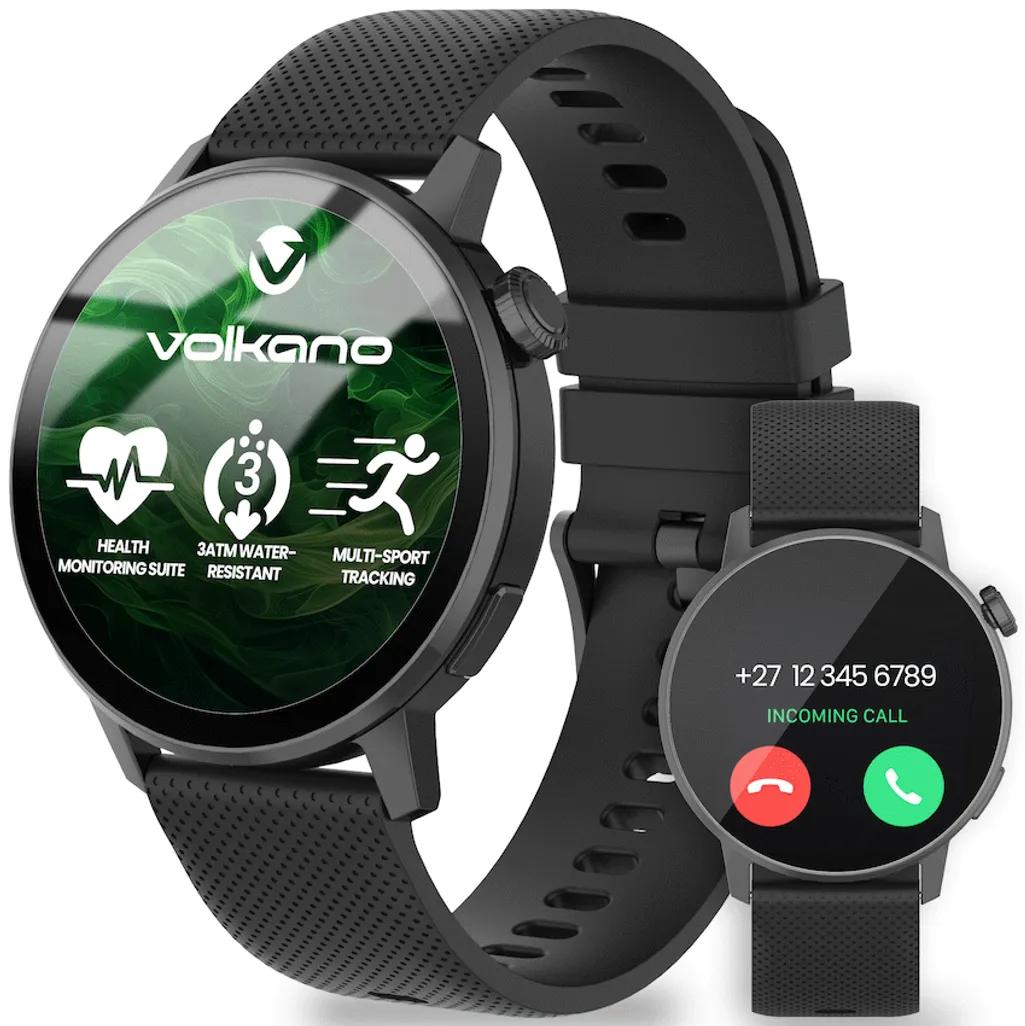 Volkano Orion Series Unisex GPS Watch - Black