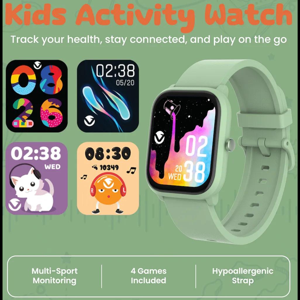 Volkano Vivo - Kids Smartwatch - Sage Green