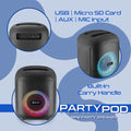 Amplify PartyPod 4 inch Mini Party Speaker