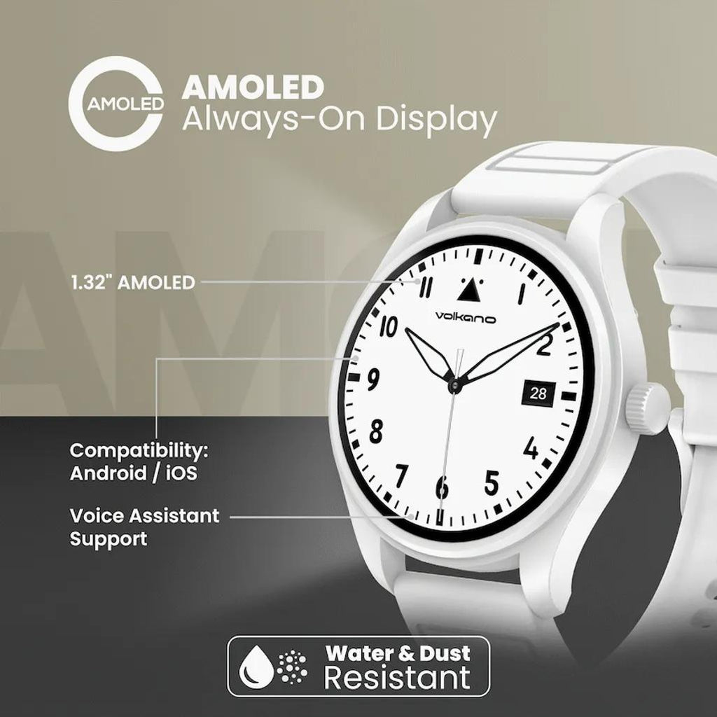 Volkano Eon - Smartwatch - White