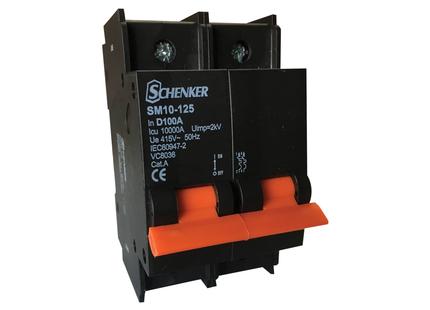 Schenker    2 Pole 10kA Mini Rail Circuit Breakers
