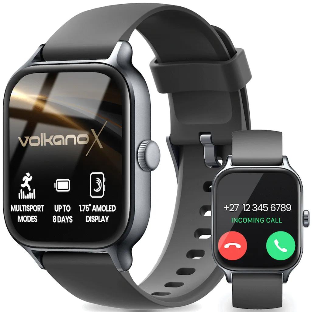 VolkanoX Kronis Series GPS Smartwatch - Black