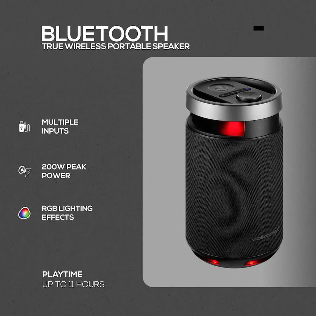 VolkanoX S800 Portable Bluetooth Party Speaker