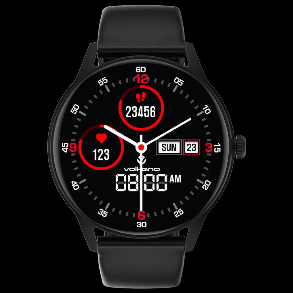 Volkano Soul Series Smart Watch - Black