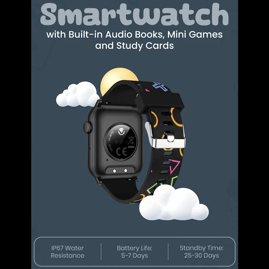 Volkano Fizz Series Kids Smartwatch - Black