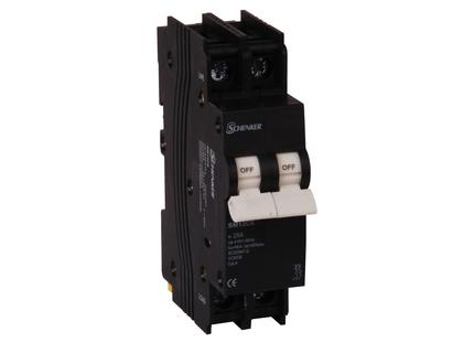 Schenker    2 Pole 3kA Mini Rail Circuit Breakers