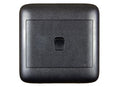 ONESTO ORACLE RANGE     4X4 1 Lever 2 Way Black Switch