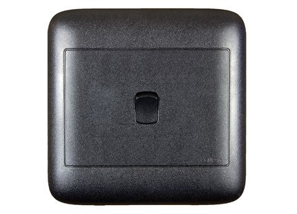 ONESTO ORACLE RANGE     4X4 1 Lever 2 Way Black Switch
