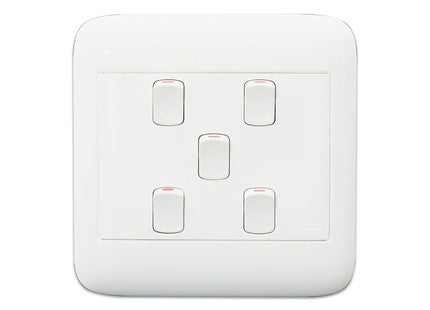 Onesto oracle range  4X4 5 Lever Switches