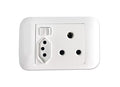 Onesto oracle range  4X2 Single + New ZA Switched Socket