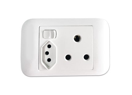 Onesto oracle range  4X2 Single + New ZA Switched Socket