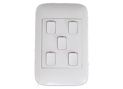 Onesto oracle range  4X2 5 Lever Switches