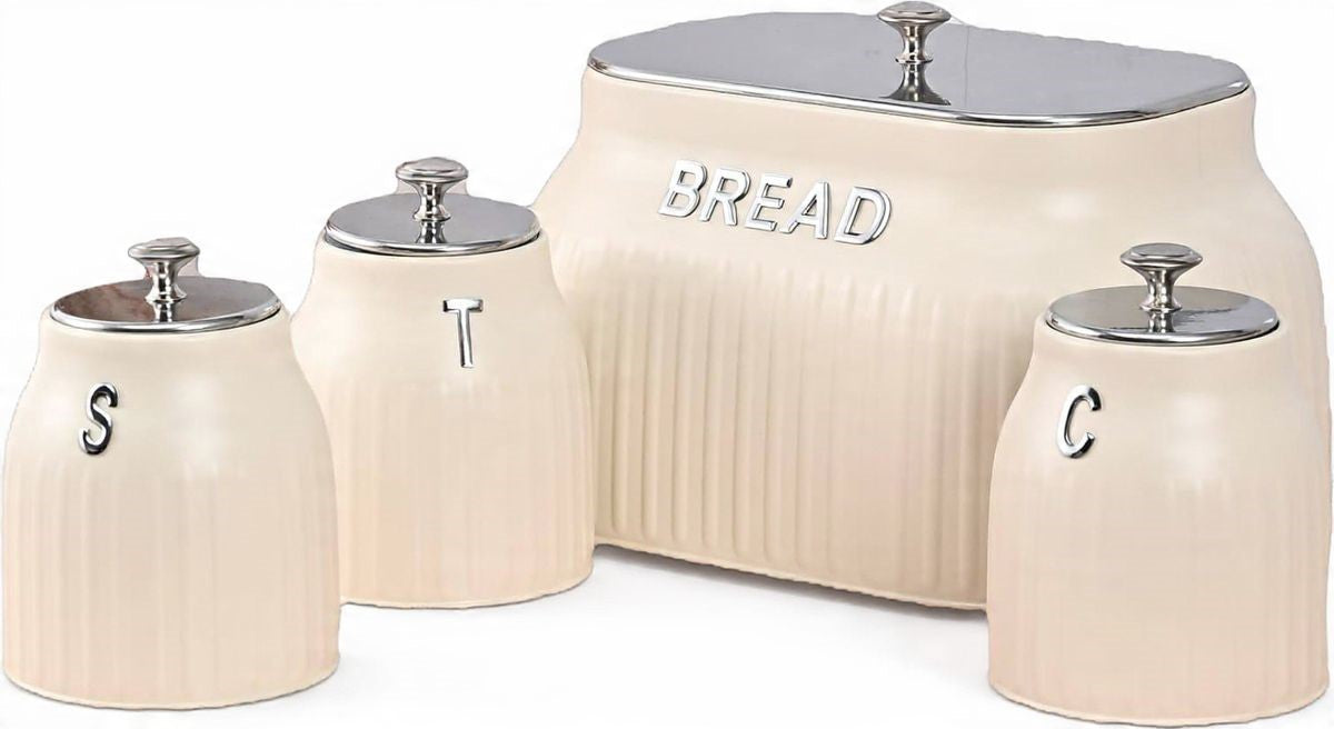 BREAD BIN WITH CANISTER - VERDE COLLECTION