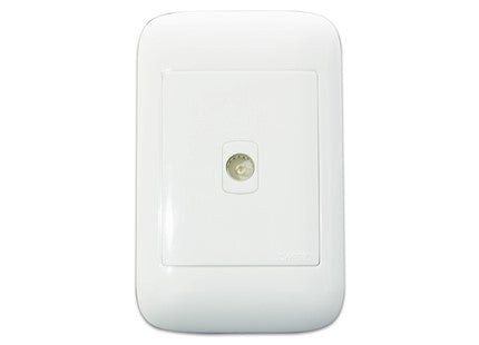 Onesto oracle range  4X2 TV Socket