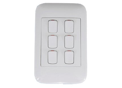 Onesto oracle range    4X2 6 Lever Switches