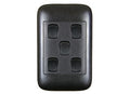 ONESTO ORACLE RANGE   4X2 5 Lever 1 Way Black Switch