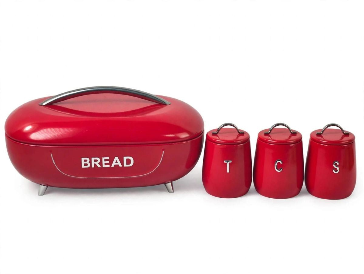 4PC PRIMO BREADBIN SET