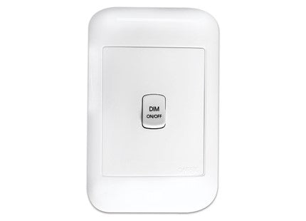 Onesto oracle range  4X2 1 Lever Dim On-Off (Push Type)