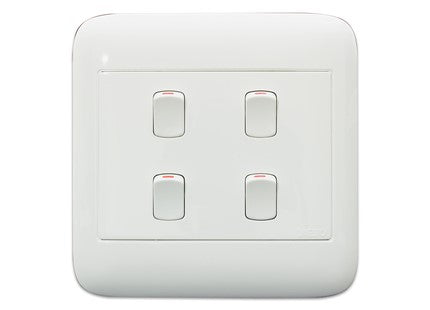 Onesto oracle range  4X4 4 Lever Switches