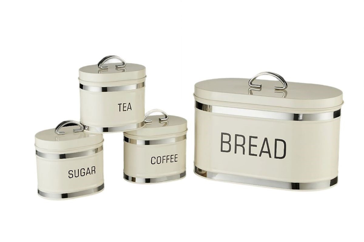 BREAD BIN WITH 3PC CANISTER
